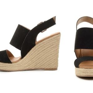 DV by Dolce Vita black wedges
